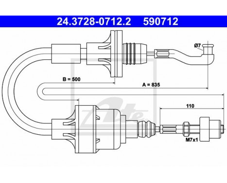 Koppelingkabel Koppelingkabel