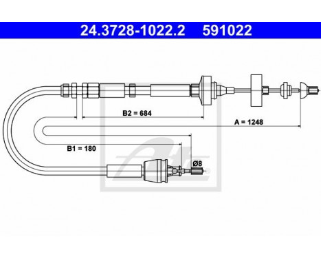 Koppelingkabel Koppelingkabel