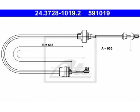 Koppelingkabel Koppelingkabel