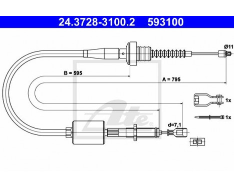 Koppelingkabel Koppelingkabel