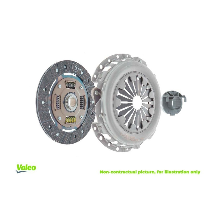 Koppelingsset 786034 Valeo voor o.a. AUTOBIANCHI, FIAT, LANCIA, ZASTAVA ...