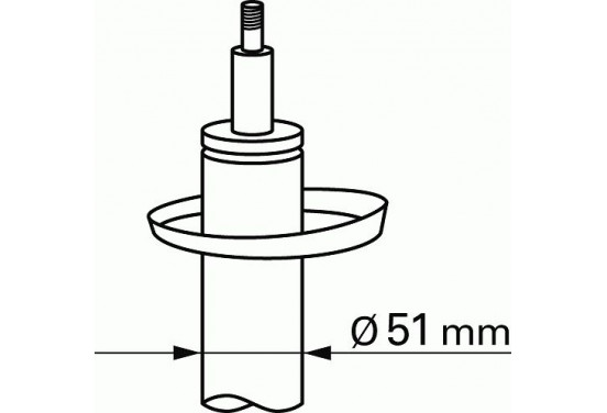 Schokdemper 100 456 Sachs