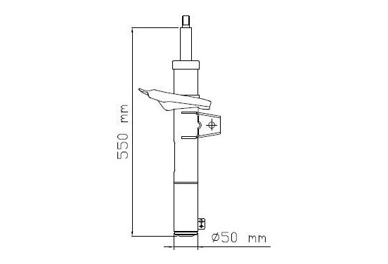 Schokdemper 3348039 Kayaba