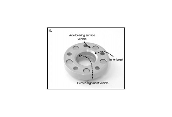 H&R DRM-Systeem Spoorverbrederset 60mm per as - Steekmaat 5x100 - Naaf 56,0mm - Boutmaat M12x1,25 -, afbeelding 5