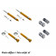 Koni Sport kit Mercedes C-Klasse W205 Sedan Diesel, excl. 4Matic (4WD), AMG en luchtophanging, 2014-