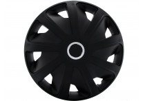 4-Delige Wieldoppenset Craft RC Black (Bolle Velgen) 16 inch
