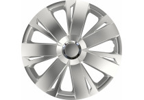 4-Delige Wieldoppenset Energy RC Silver 15 inch