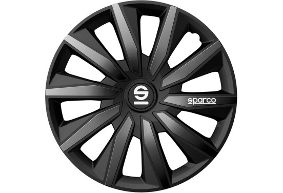 SPC1483BKSV SPARCO MILANO Wieldoppen 14 duim zwart, grijs SPC1483BKSV