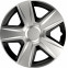 Wieldoppenset Esprit  Silver&Black 14 inch