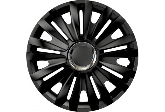 Wieldoppenset Royal RC Black 16 inch