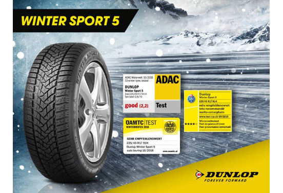 Dunlop Winter sport 5 mfs xl 215/45 R18 93V, afbeelding 2