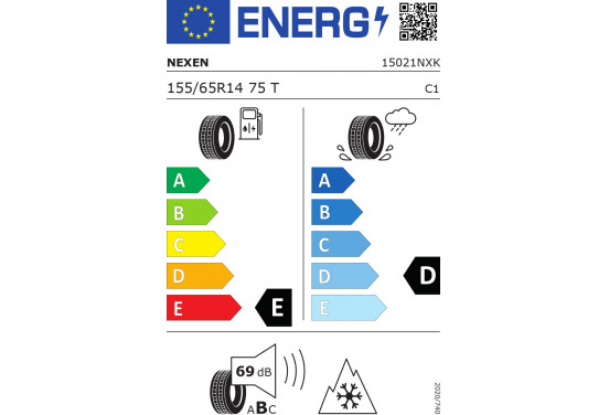 Nexen Winguard snow g wh2 155/65 R14 75T, afbeelding 2