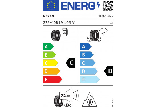 Nexen Winguard sport 2 xl 275/40 R19 105V, afbeelding 2