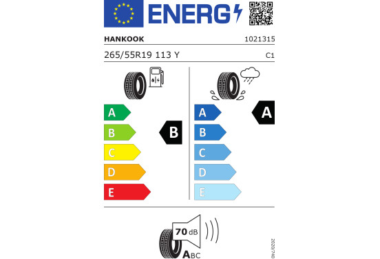 Hankook K127a ao xl 265/55 R19 113Y, afbeelding 2