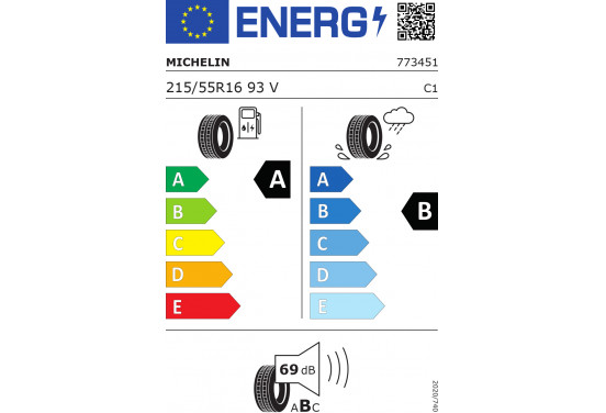 Michelin E primacy 215/55 R16 93V, afbeelding 2