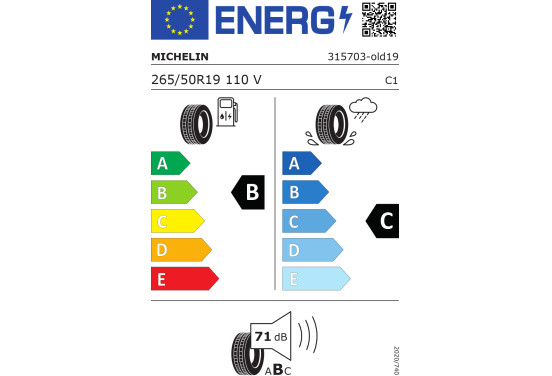 Michelin Latitude hp n0 xl (2019) 265/50 R19 110V, afbeelding 2
