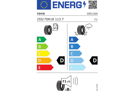 Toyo Open country a/t+ 255/70 R18 113T, afbeelding 2