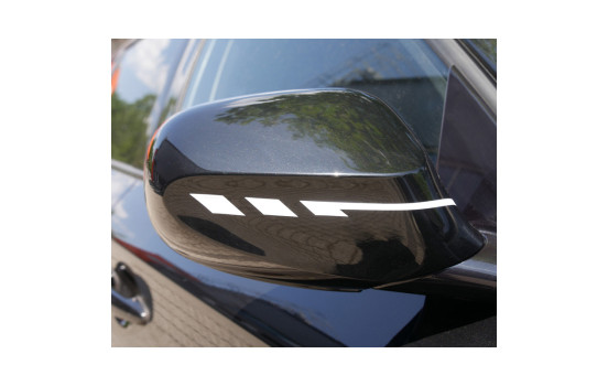 Pin Striping Foliatec para carcasas de retrovisores en blanco - Ancho = 1,3 cm: 2 x 35,5 cm