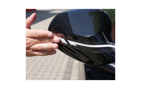 Pin Striping Foliatec para carcasas de retrovisores en blanco - Ancho = 1,3 cm: 2 x 35,5 cm, Imagen 5