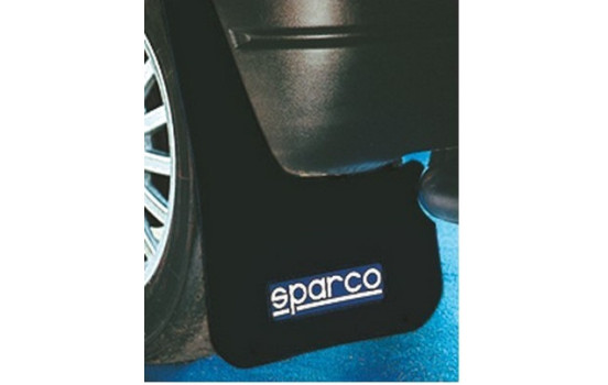 Guardabarros universales Sparco 'Grandes' - Negro, Juego de 2, Imagen 2