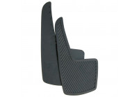 Juego de faldones guardabarros universales 36x21cm.