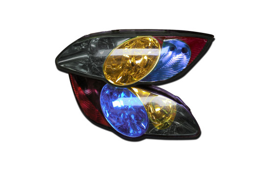 Película para faros delanteros y traseros - Negro mate - 1000x30 cm, Imagen 6