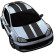 ViperStripes negro mate - juego de 2 - largo 500 cm / ancho 10 cm, Miniatura 2
