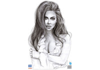 Pegatina para coche con diseño de Alicia en el país de las maravillas (30,4 x 47,6 cm)