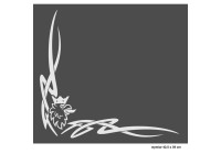 Pegatinas para coche Scania (2 unidades, 38 x 13 cm)