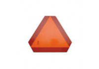 Señal de tráfico de movimiento lento de aluminio de 36 cm