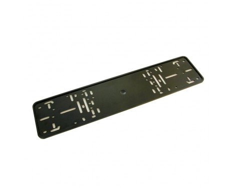 Matrícula sin borde de texto