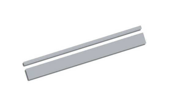 Rayas autoadhesivas universales AutoStripe Cool350 - Plata - 2+3 mm x 975 cm
