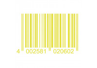 Pegatina Foliatec Cardesign - Código - amarillo neón - 37 x 24 cm