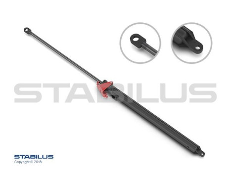 Resorte de gas, capó 6512AJ Stabilus