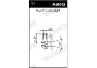 Resorte de gas, maletero ML6353 Monroe