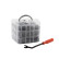 Caja surtida con clips para automoción - 630 piezas surtidas + alicates de (des)montaje