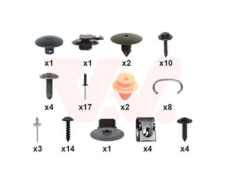 KIT DE MONTAJE DE PARACHOQUES DELANTERO