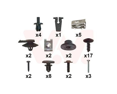 KIT DE MONTAJE DE PARACHOQUES DELANTERO