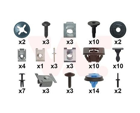 KIT DE MONTAJE DE PARACHOQUES DELANTERO