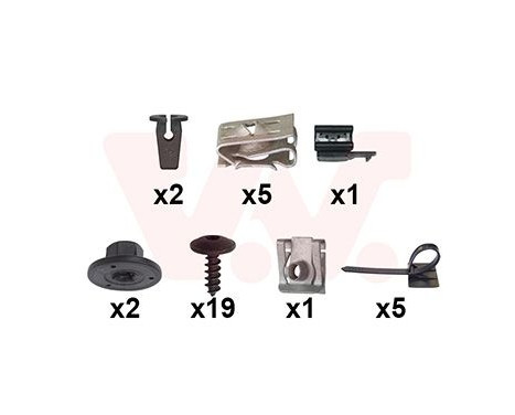 KIT DE MONTAJE DE PARACHOQUES DELANTERO