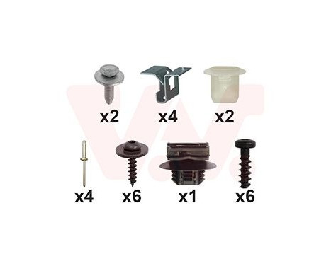KIT DE MONTAJE DE PARACHOQUES DELANTERO