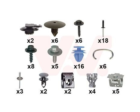 KIT DE MONTAJE DE PARACHOQUES DELANTERO