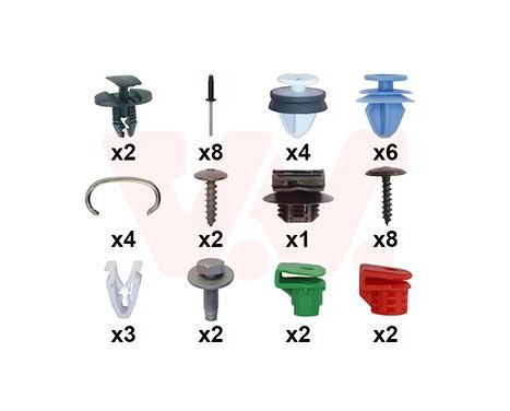 KIT DE MONTAJE DE PARACHOQUES TRASERO