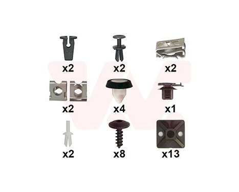 KIT DE MONTAJE DE PARACHOQUES TRASERO