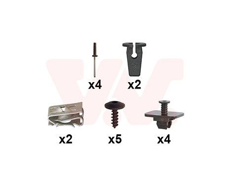KIT DE MONTAJE DE PARACHOQUES TRASERO