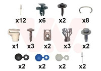 Kit de montaje, parachoques