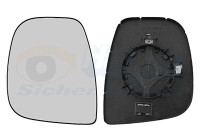 Cristal de espejo, retrovisor exterior 0906837 Hagus