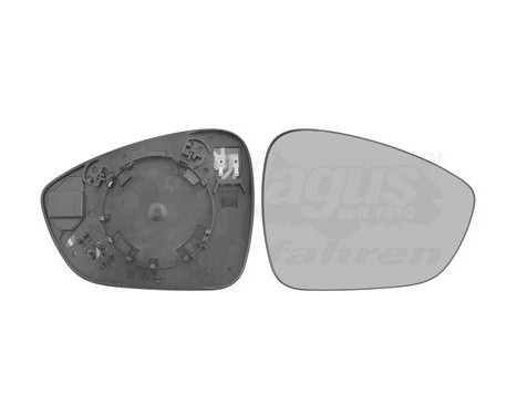 Cristal de espejo, retrovisor exterior 0954838 Hagus