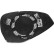 Cristal de espejo, retrovisor exterior 1046227 Diederichs