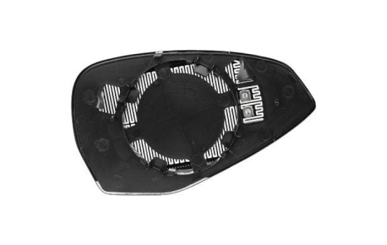 Cristal de espejo, retrovisor exterior 1046227 Diederichs